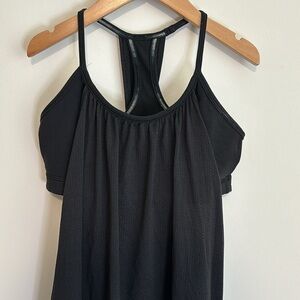 Lululemon Tank top with built in Sports bra Black size 4